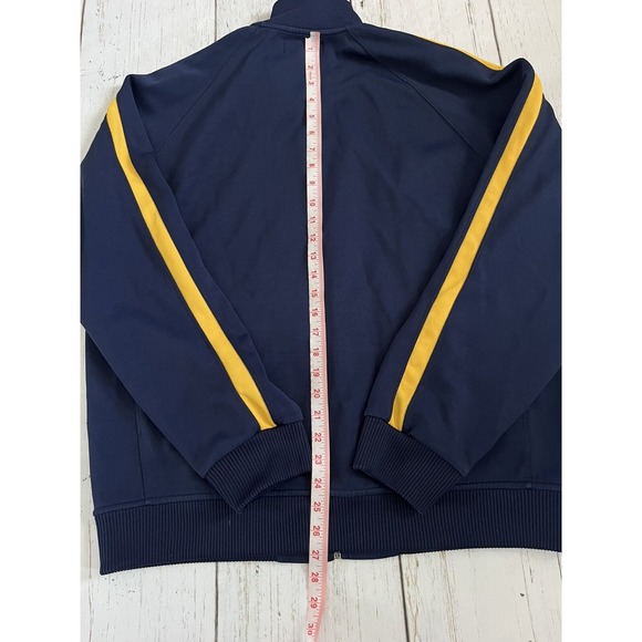 Vtg Polo Ralph Lauren Mens XL Jacket Univ Michigan #2 Blue & Gold BR - Picture 7 of 7